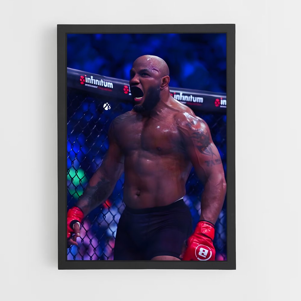 Poster Yoel romero – affiche MMA (vue 2)